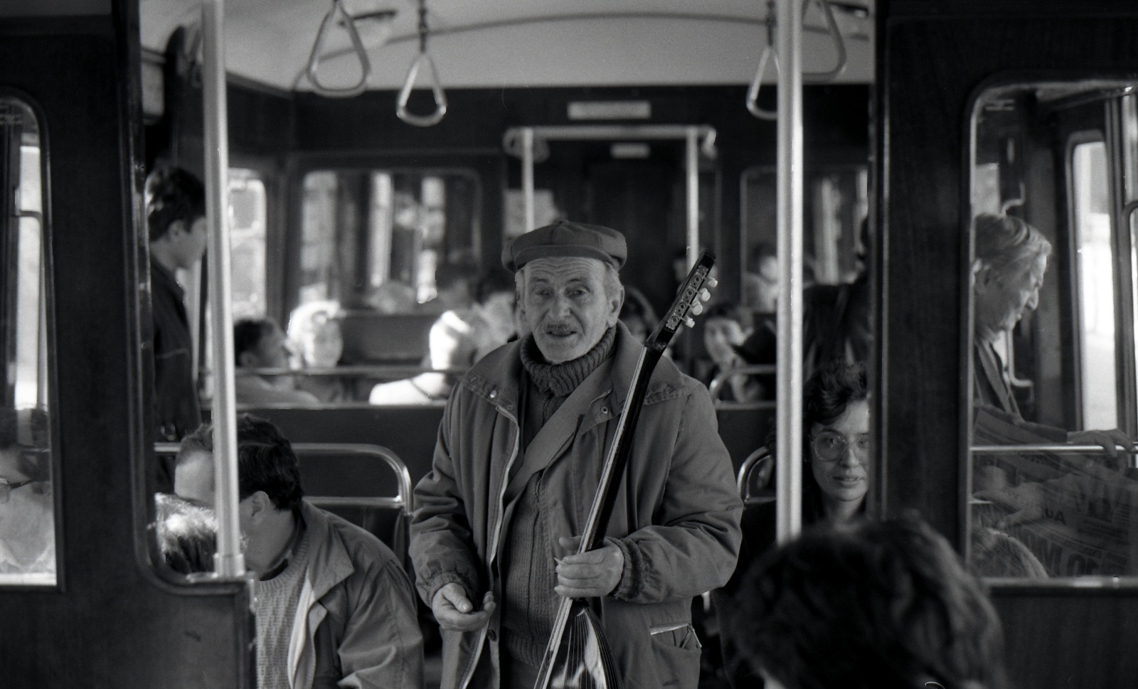 Athens, in the Metro, 1989